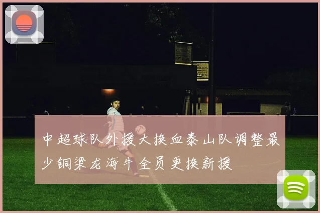 中超球队外援大换血泰山队调整最少铜梁龙海牛全员更换新援