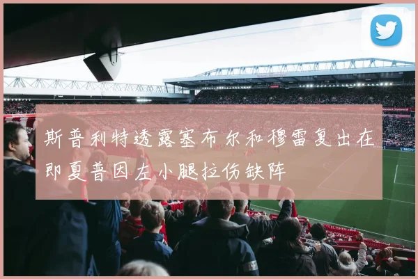 斯普利特透露塞布尔和穆雷复出在即夏普因左小腿拉伤缺阵